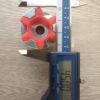 GR-075ALR  COPLE DE ALUMINIO MAZAS ESCALONADAS ECONOMICO EXTERIOR 45mm LARGO 63mm - Imagen 2