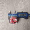 GR-07ALR COPLE DE ALUMINIO MAZAS RECTAS ECONOMICO EXTERIOR 35mm LARGO 63mm - Imagen 2