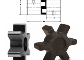 L-190 ELEMENTO ESTRELLA ECONOMIC HULE NEOPRENO NEGRO