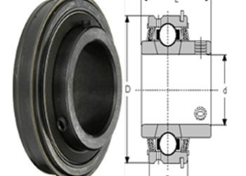 SER206-19 RODAMIENTO ECONOMIC EXTERIOR PLANO CON SEGURO, INTERIOR 1 3/16”