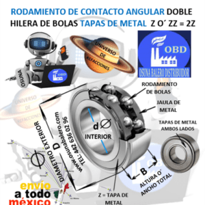 5203-ZZ RODAMIENTO ECONOMIC d=17mm D=40mm B=17.5mm