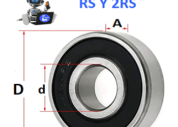 6205-2RS-1″ RODAMIENTO ECONOMICO d=1″ D=52mm B=15mm