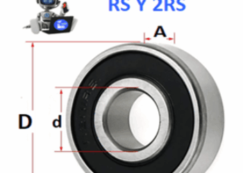 6310-2RSR-L038 RODAMIENTO FAG d=50mm D=110mm A=27mm