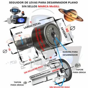 CF 1 3/4 McGILL SEGUIDOR DE LEVAS